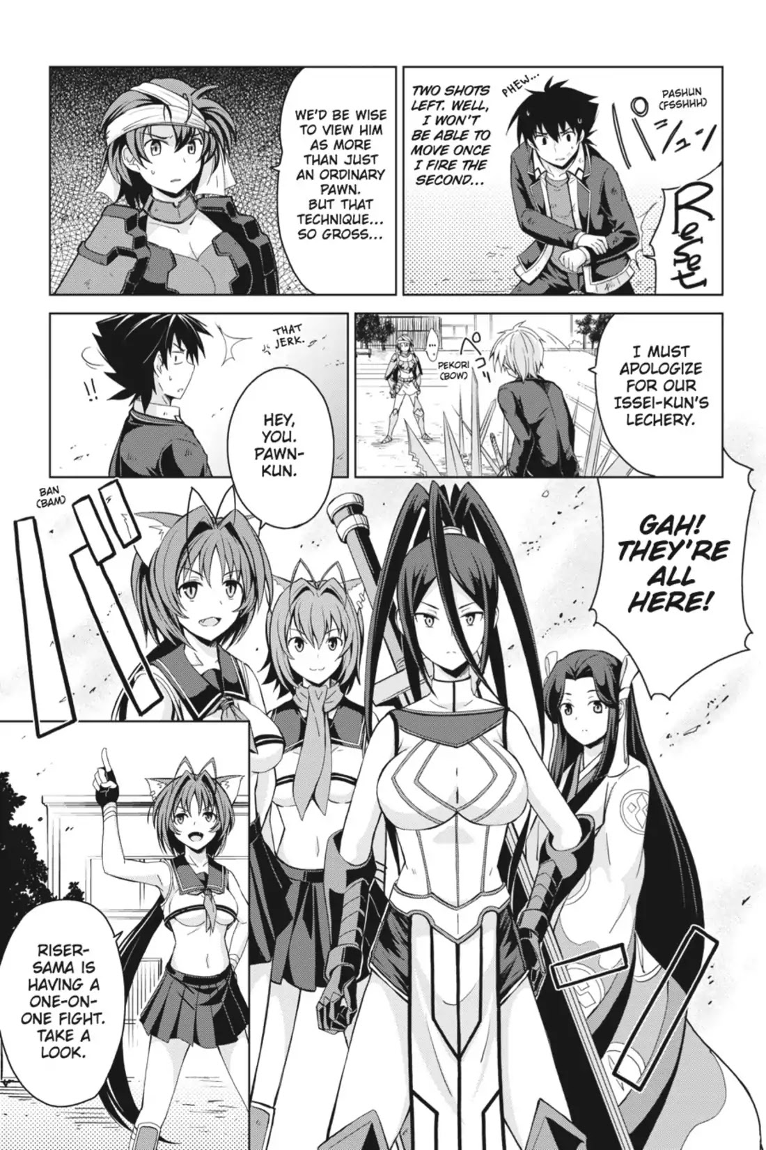 High-School DxD Chapter 19 page 13 - Chapter 19: We'll Put Our Powers Together!