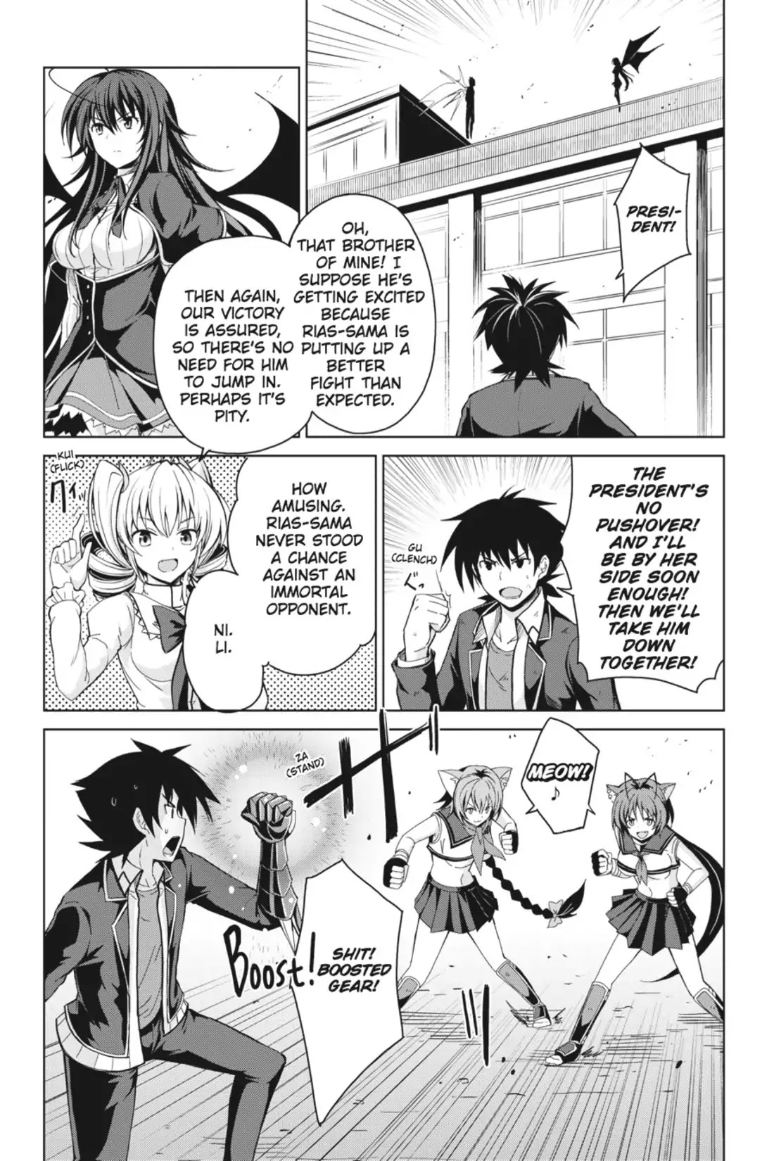 High-School DxD Chapter 19 page 14 - Chapter 19: We'll Put Our Powers Together!