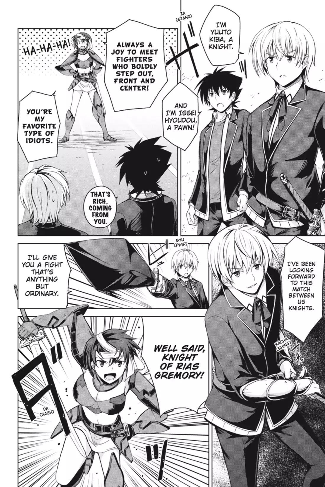 High-School DxD Chapter 19 page 2 - Chapter 19: We'll Put Our Powers Together!