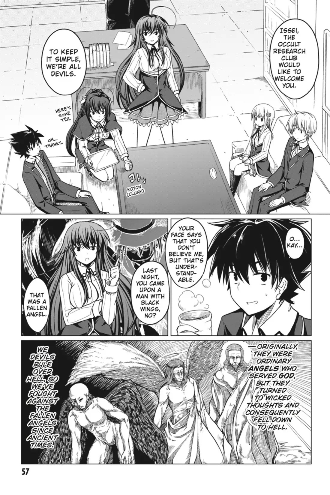 High-School DxD Chapter 2 page 13 - Chapter 2: I Started Being A Devil