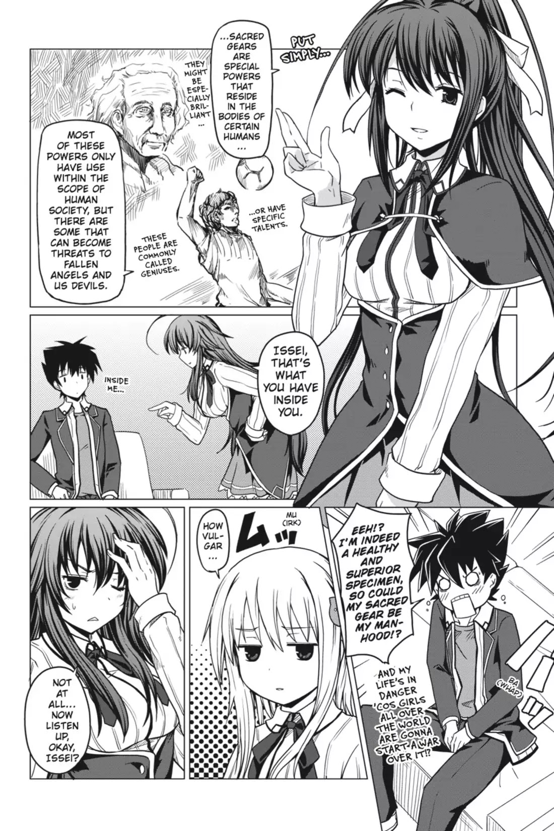 High-School DxD Chapter 2 page 16 - Chapter 2: I Started Being A Devil