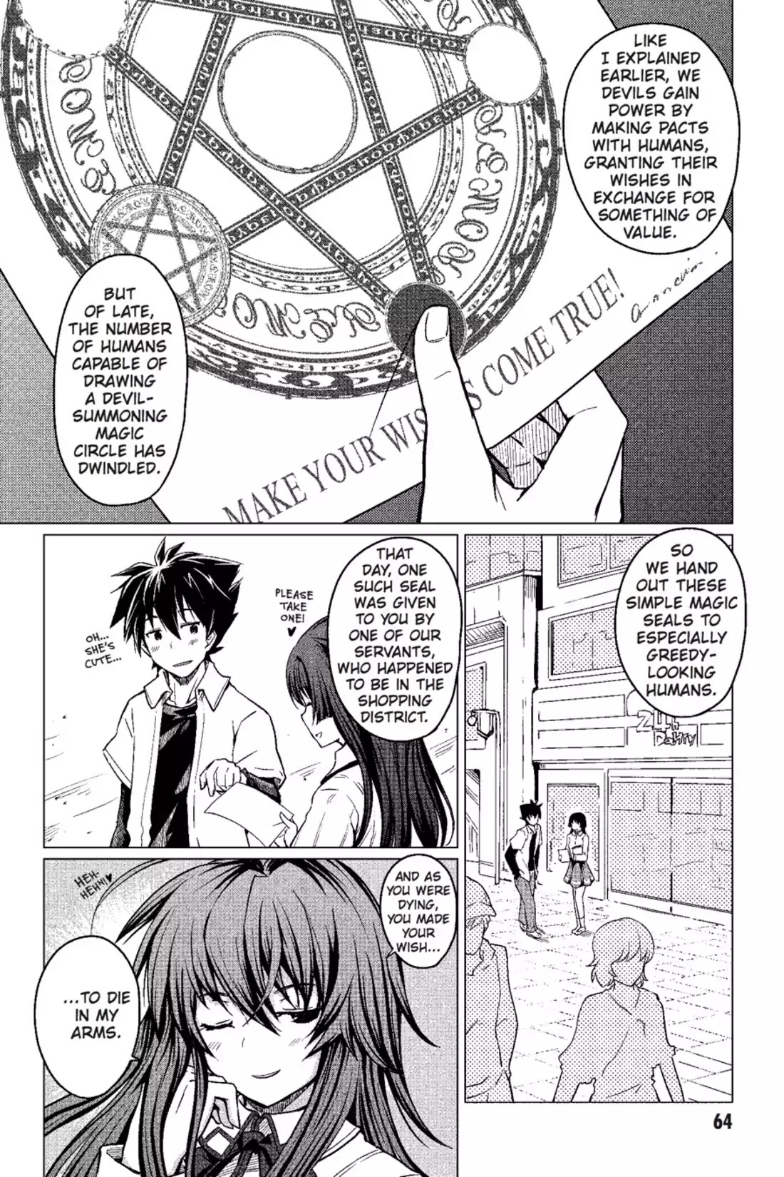 High-School DxD Chapter 2 page 20 - Chapter 2: I Started Being A Devil