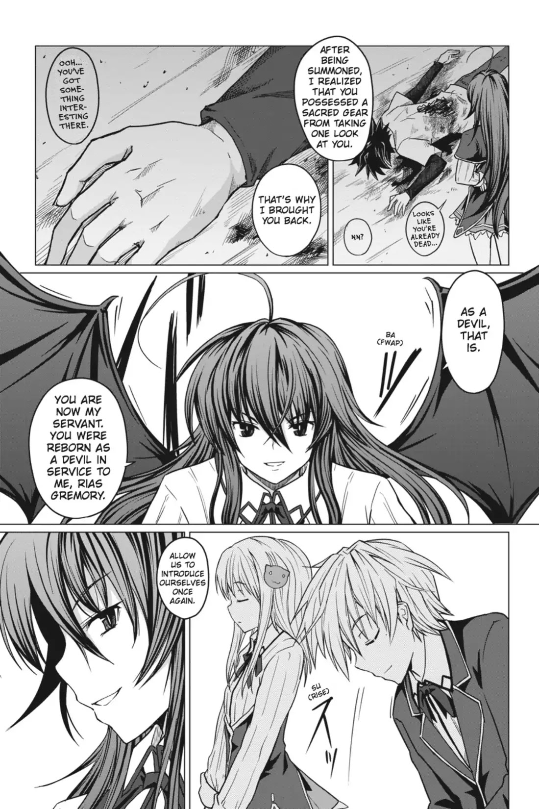 High-School DxD Chapter 2 page 21 - Chapter 2: I Started Being A Devil