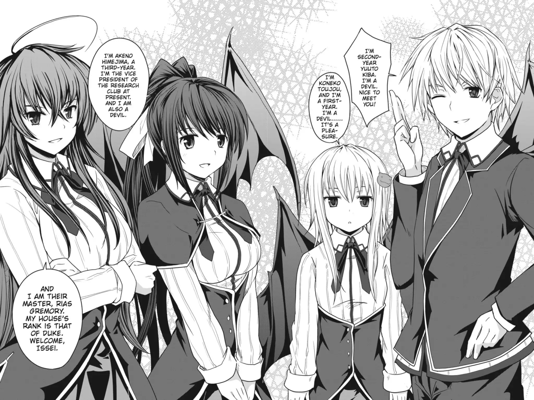 High-School DxD Chapter 2 page 22 - Chapter 2: I Started Being A Devil