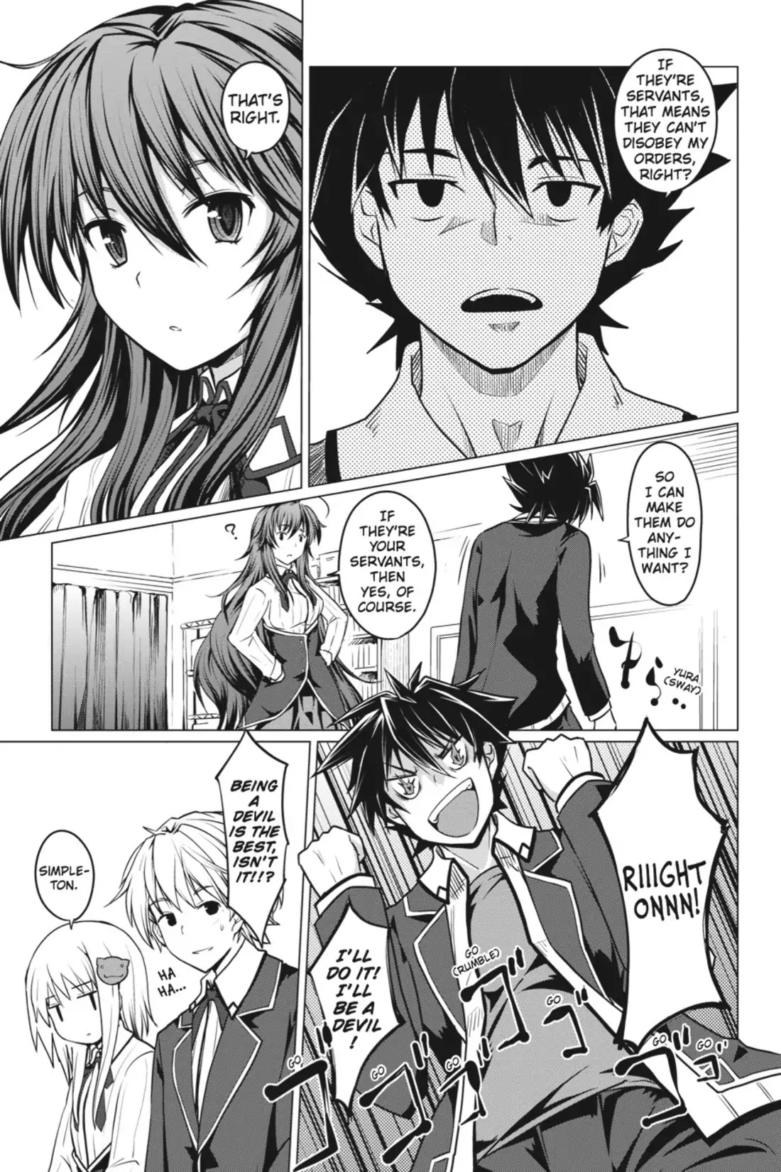 High-School DxD Chapter 2 page 24 - Chapter 2: I Started Being A Devil