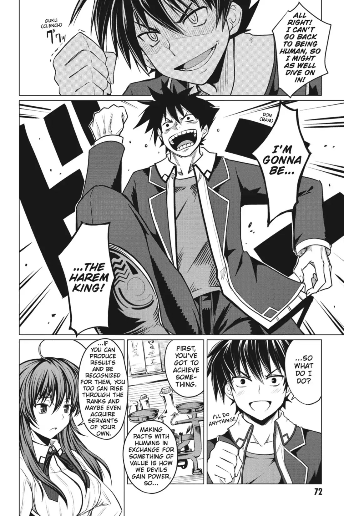 High-School DxD Chapter 2 page 27 - Chapter 2: I Started Being A Devil
