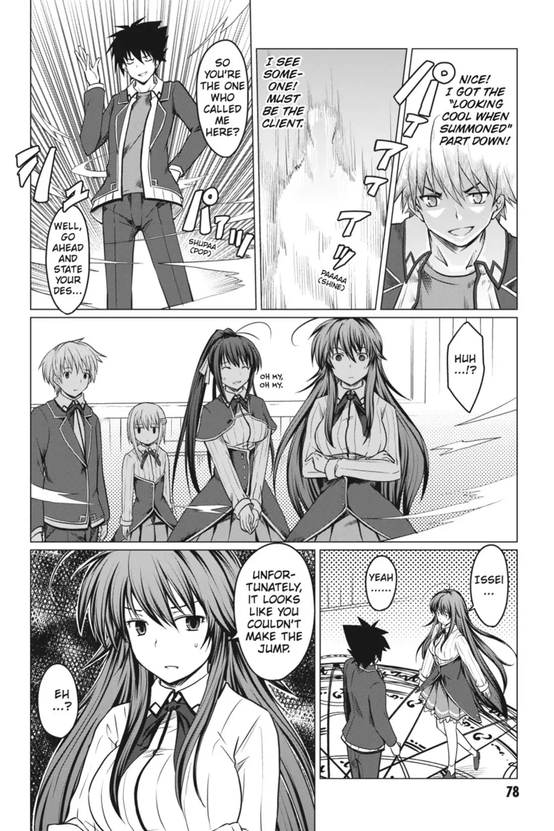 High-School DxD Chapter 2 page 33 - Chapter 2: I Started Being A Devil