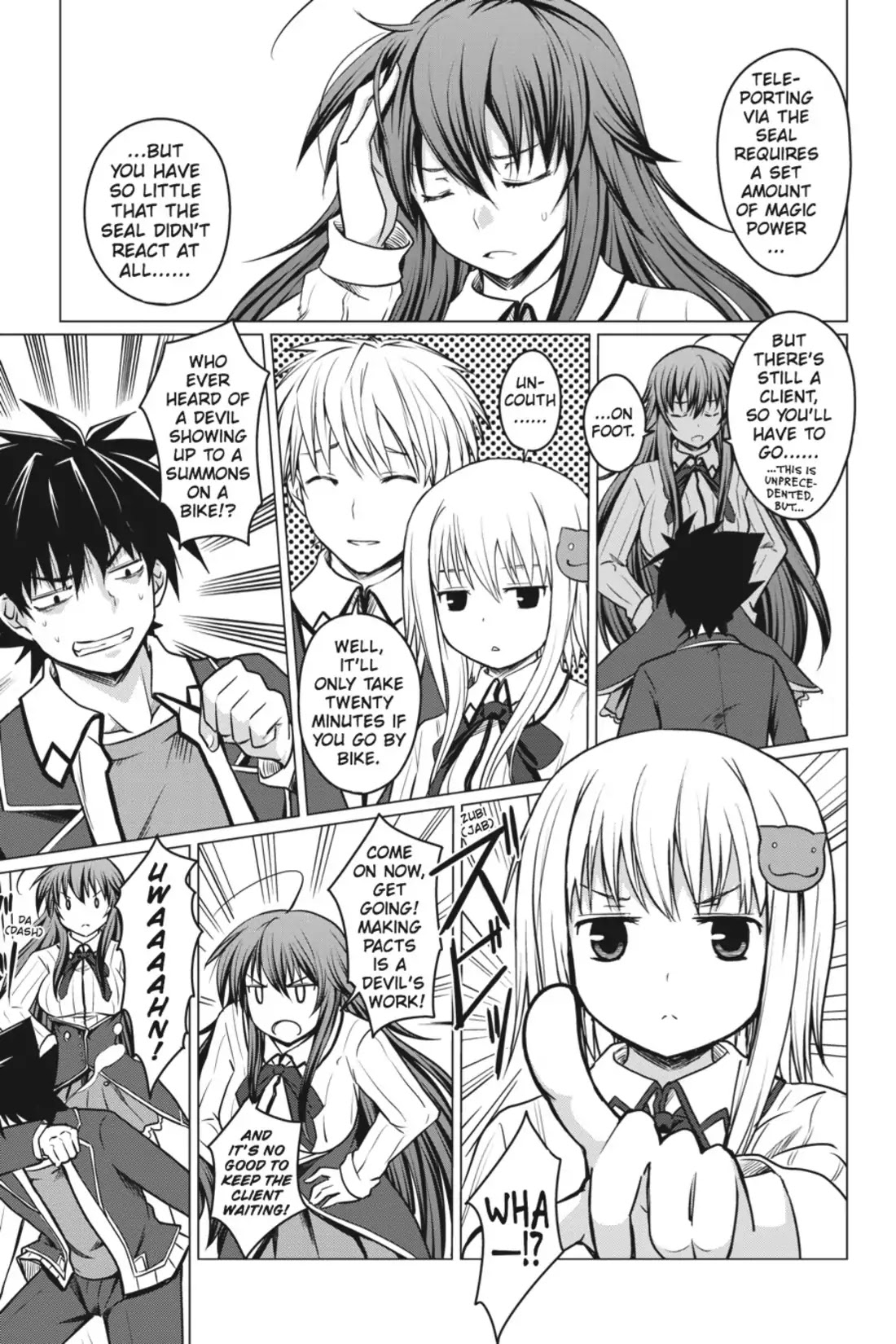 High-School DxD Chapter 2 page 34 - Chapter 2: I Started Being A Devil