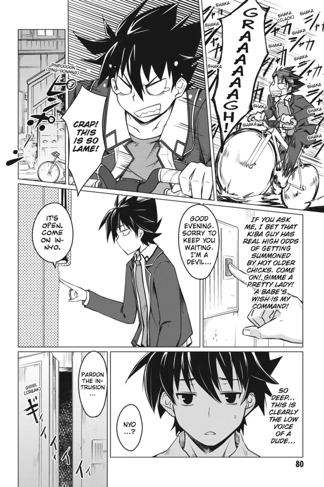 High-School DxD Chapter 2 page 35 - Chapter 2: I Started Being A Devil