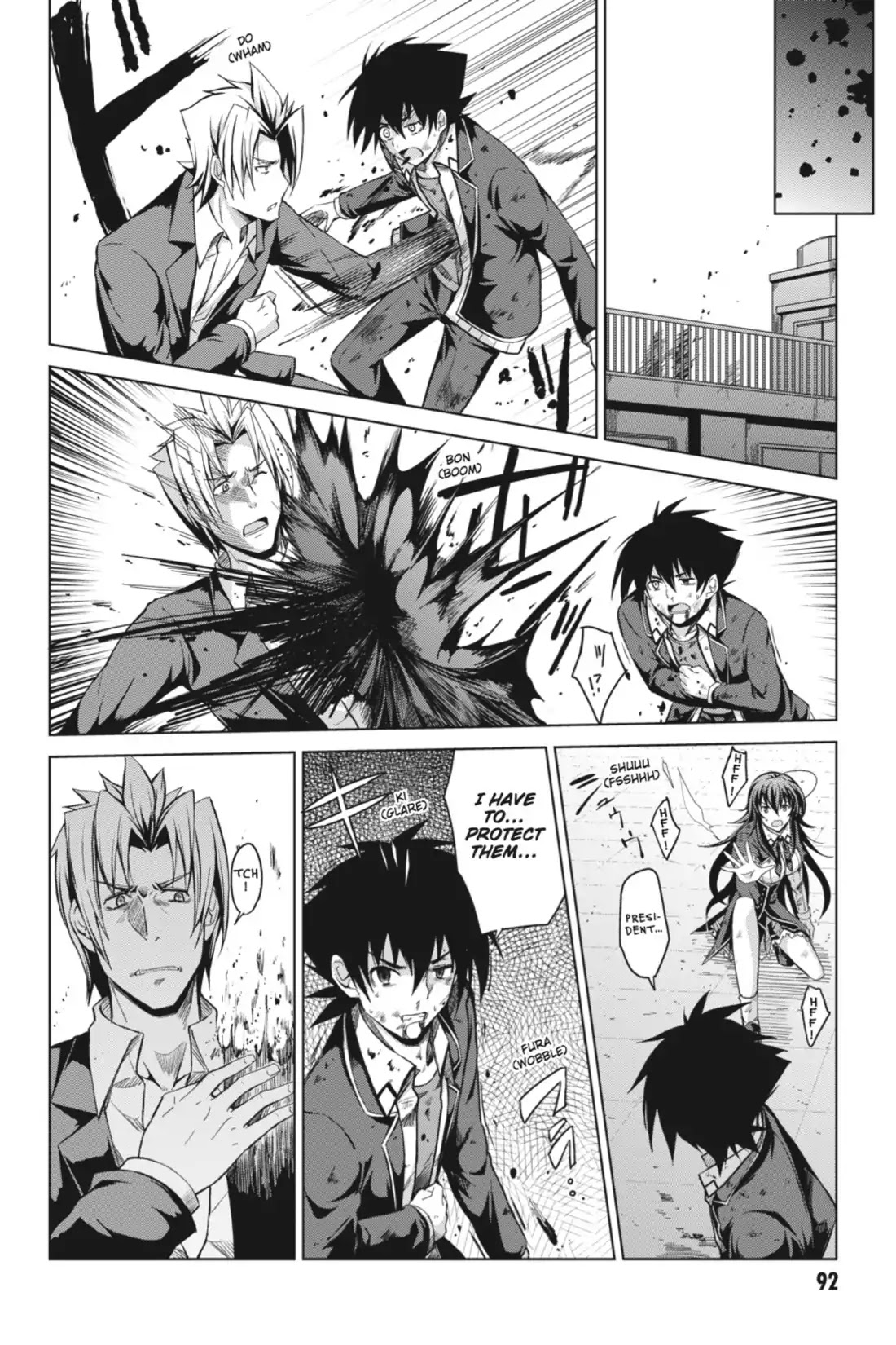 High-School DxD Chapter 20 page 12 - Chapter 20: I... Can Still Fight!