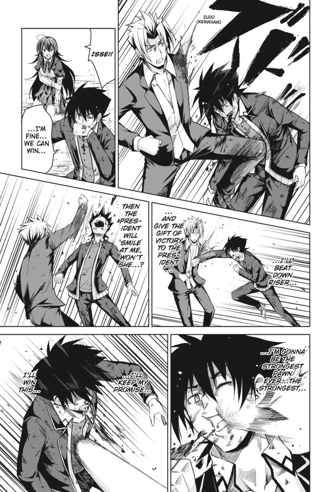 High-School DxD Chapter 20 page 13 - Chapter 20: I... Can Still Fight!