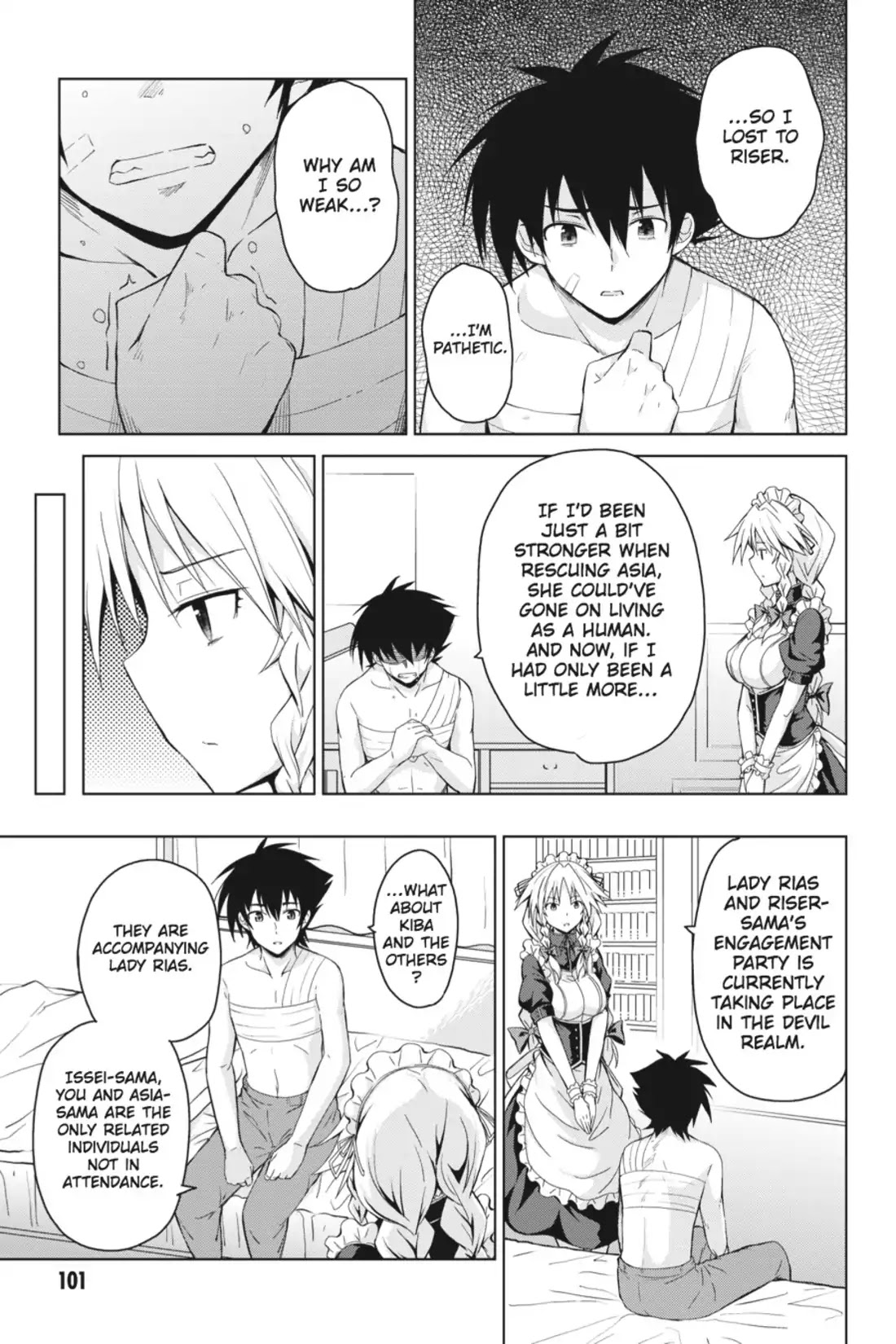 High-School DxD Chapter 20 page 21 - Chapter 20: I... Can Still Fight!
