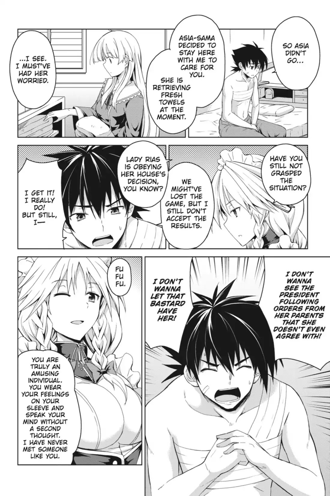 High-School DxD Chapter 20 page 22 - Chapter 20: I... Can Still Fight!