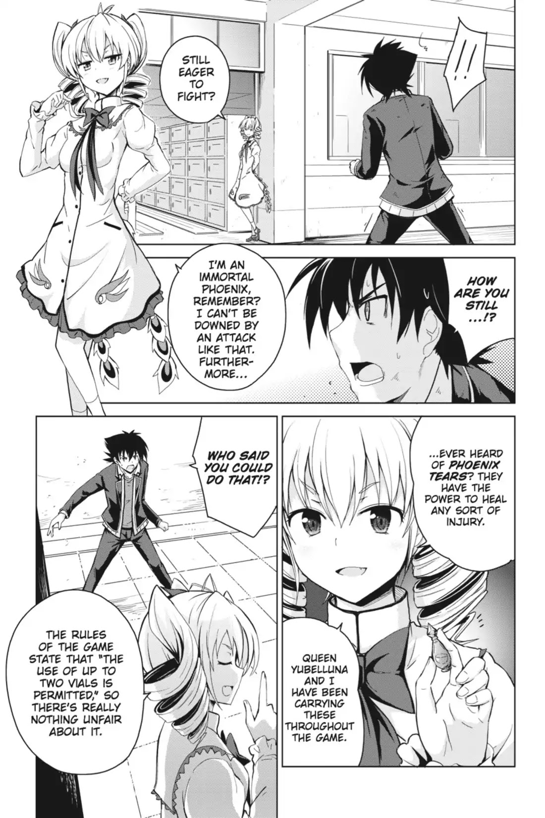 High-School DxD Chapter 20 page 3 - Chapter 20: I... Can Still Fight!