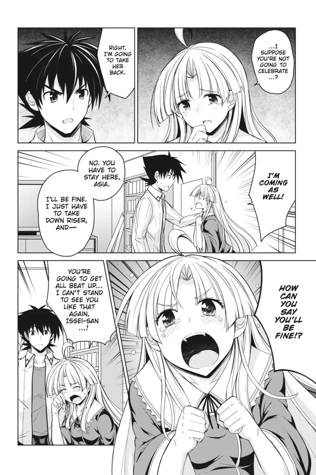 High-School DxD Chapter 21 page 4 - Chapter 21: I'm Taking The President Back!