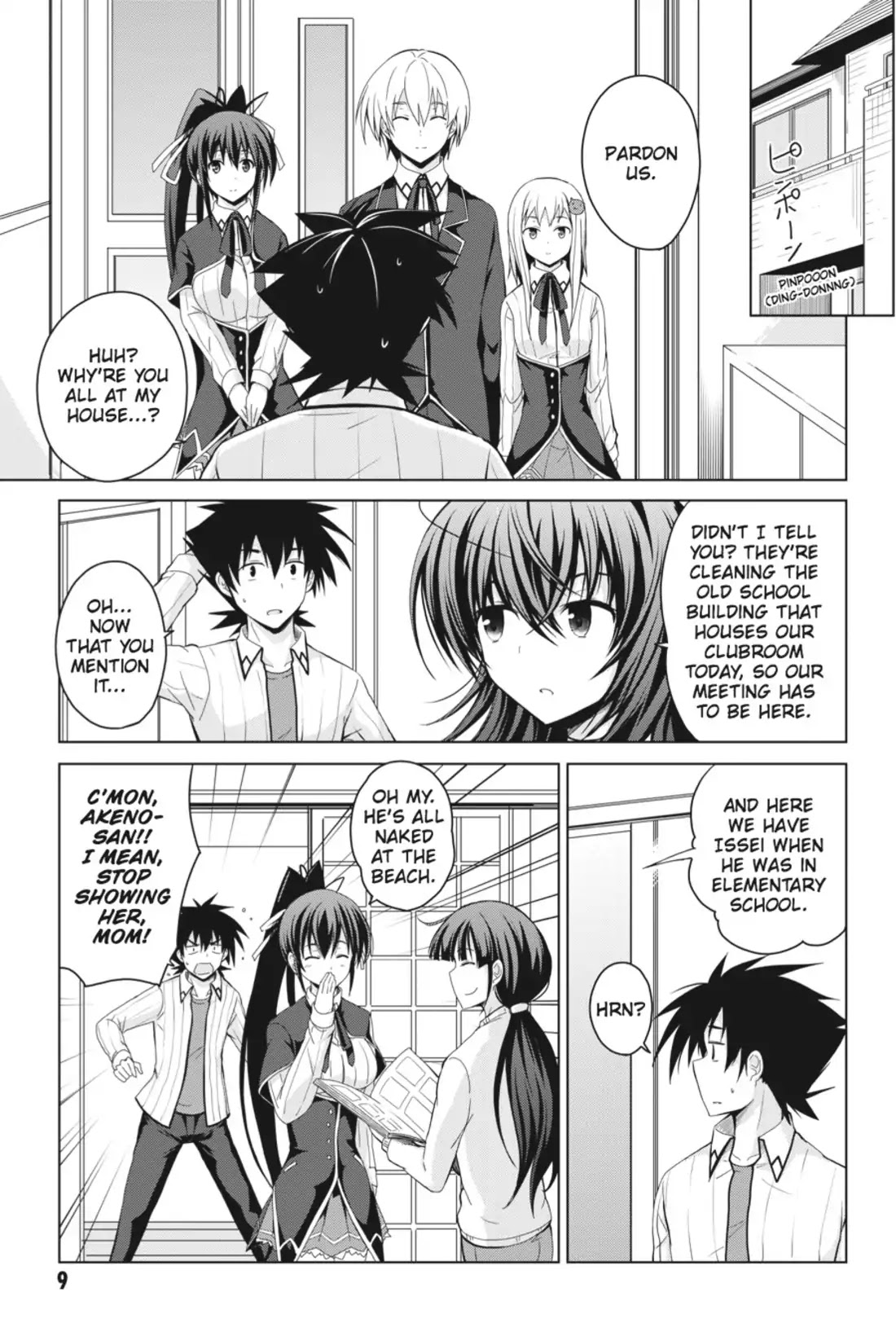 High-School DxD Chapter 23 page 10 - Chapter 23: Get Fired Up, Occult Research Club!
