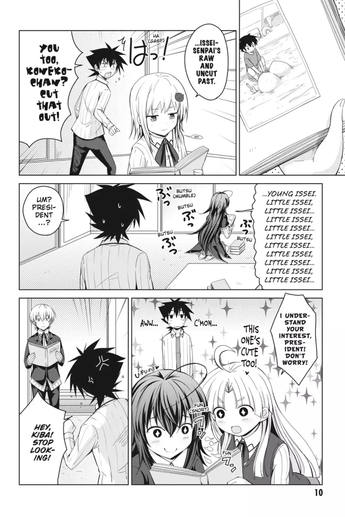 High-School DxD Chapter 23 page 11 - Chapter 23: Get Fired Up, Occult Research Club!