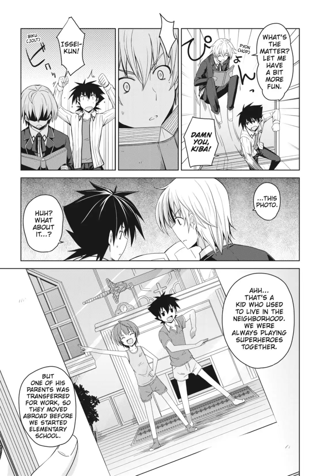 High-School DxD Chapter 23 page 12 - Chapter 23: Get Fired Up, Occult Research Club!