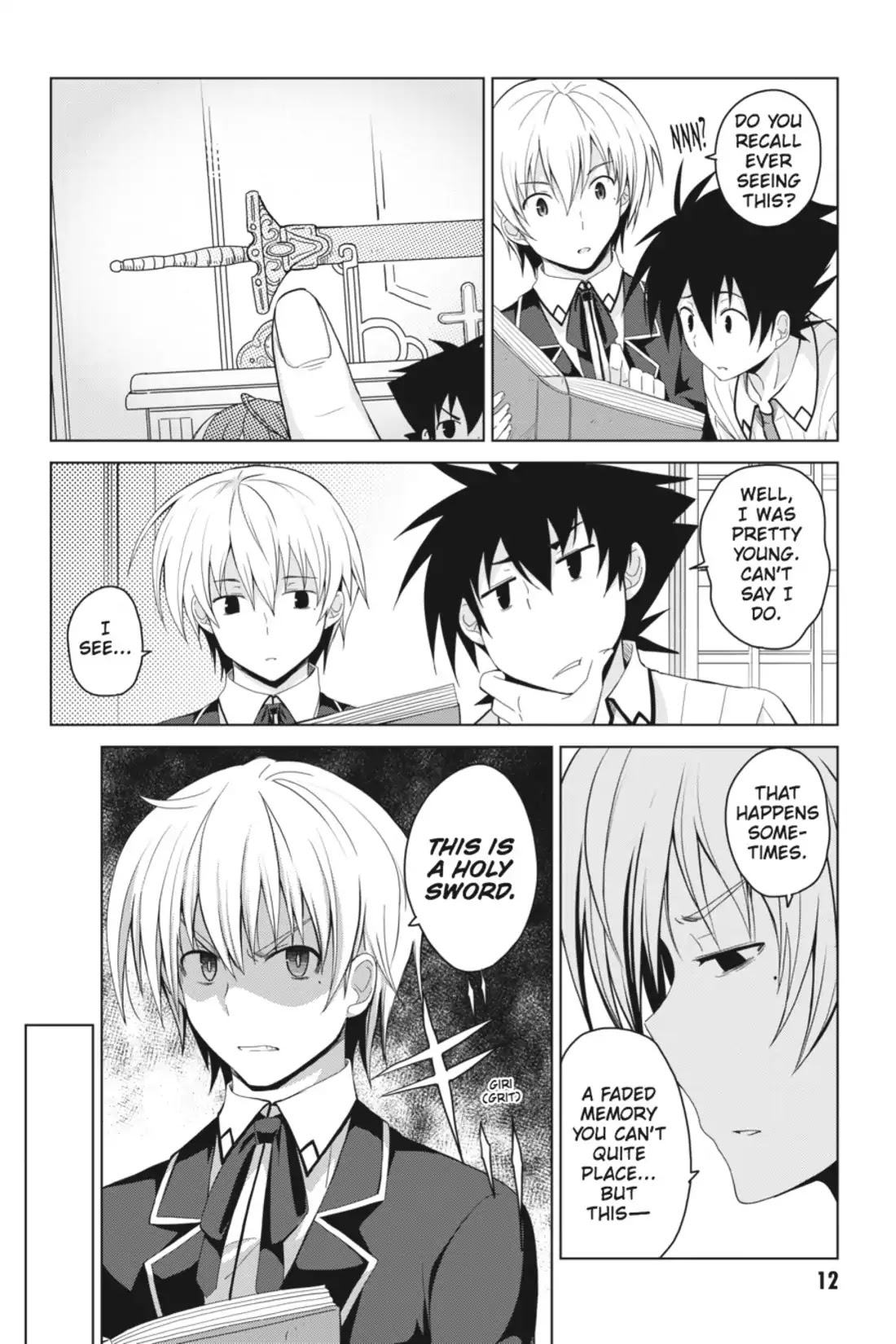 High-School DxD Chapter 23 page 13 - Chapter 23: Get Fired Up, Occult Research Club!