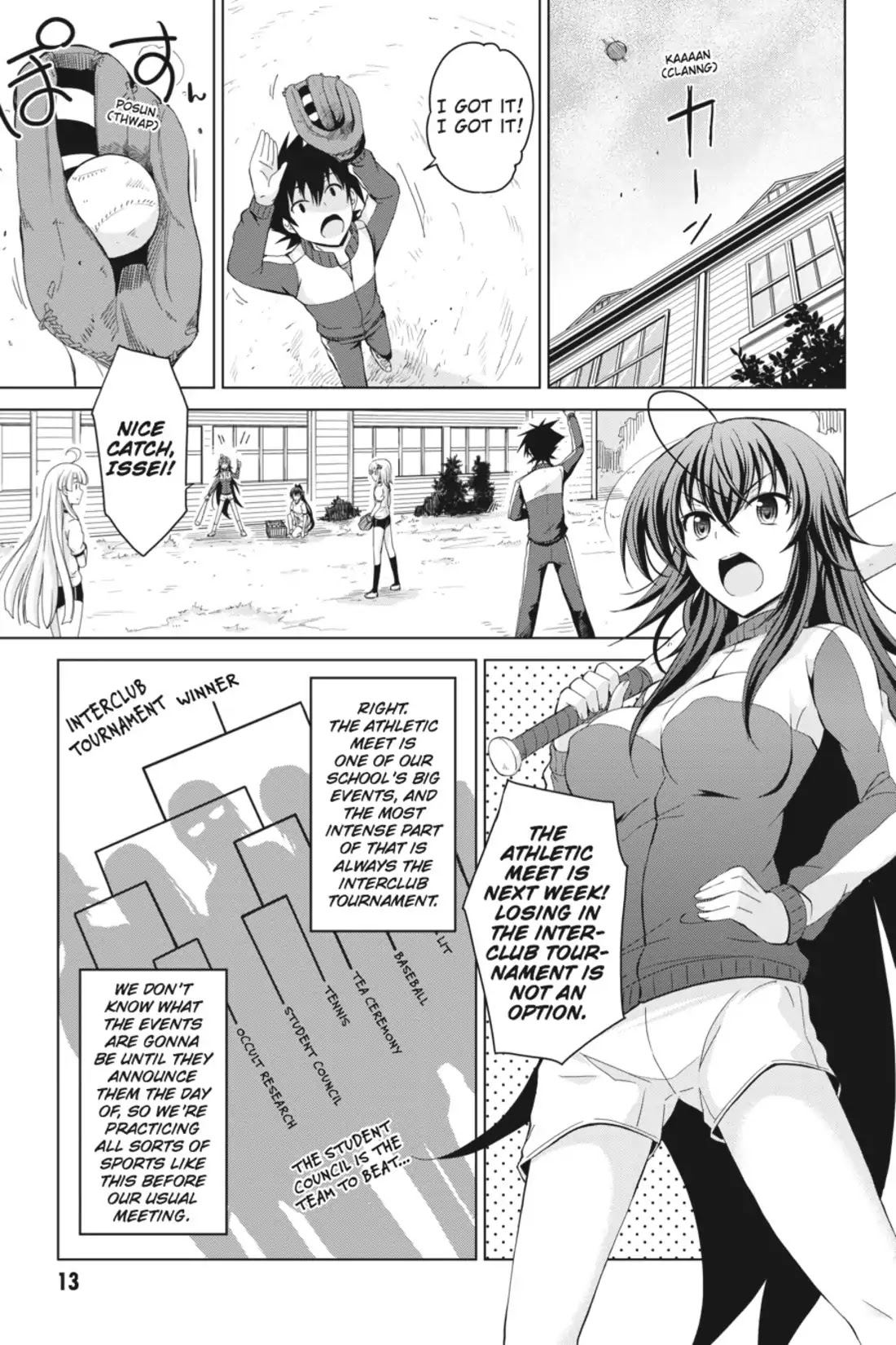High-School DxD Chapter 23 page 14 - Chapter 23: Get Fired Up, Occult Research Club!