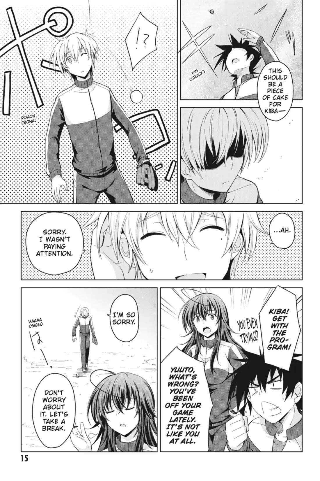 High-School DxD Chapter 23 page 16 - Chapter 23: Get Fired Up, Occult Research Club!