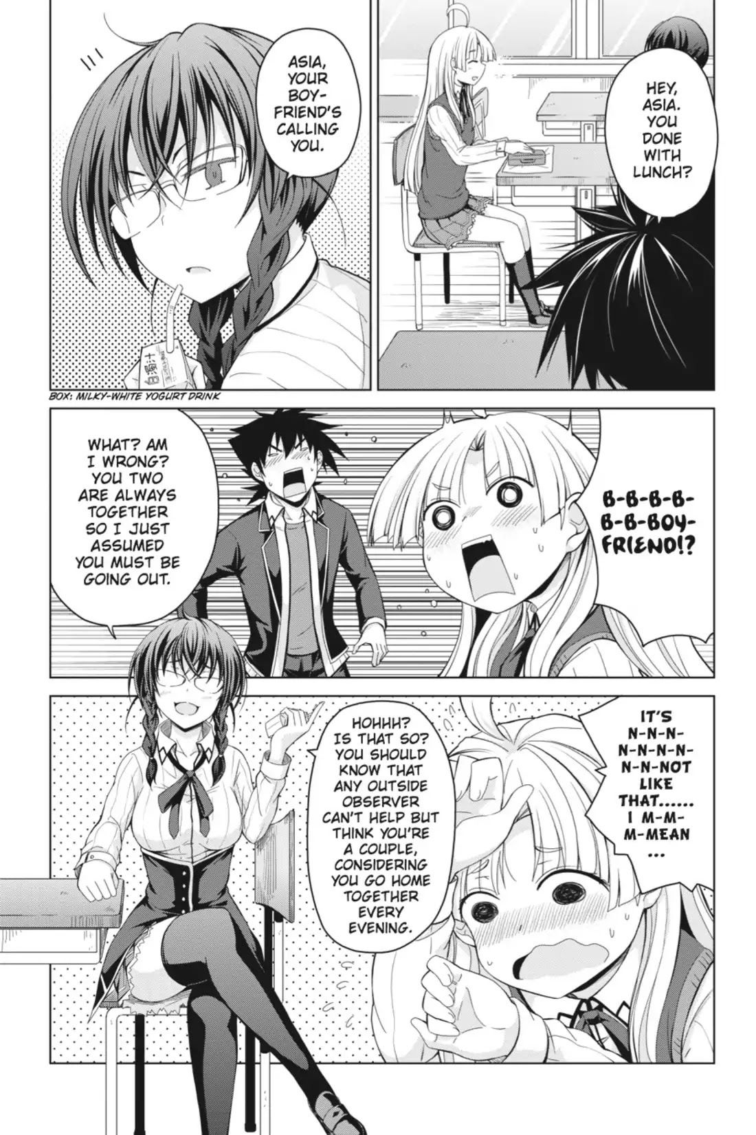 High-School DxD Chapter 23 page 24 - Chapter 23: Get Fired Up, Occult Research Club!