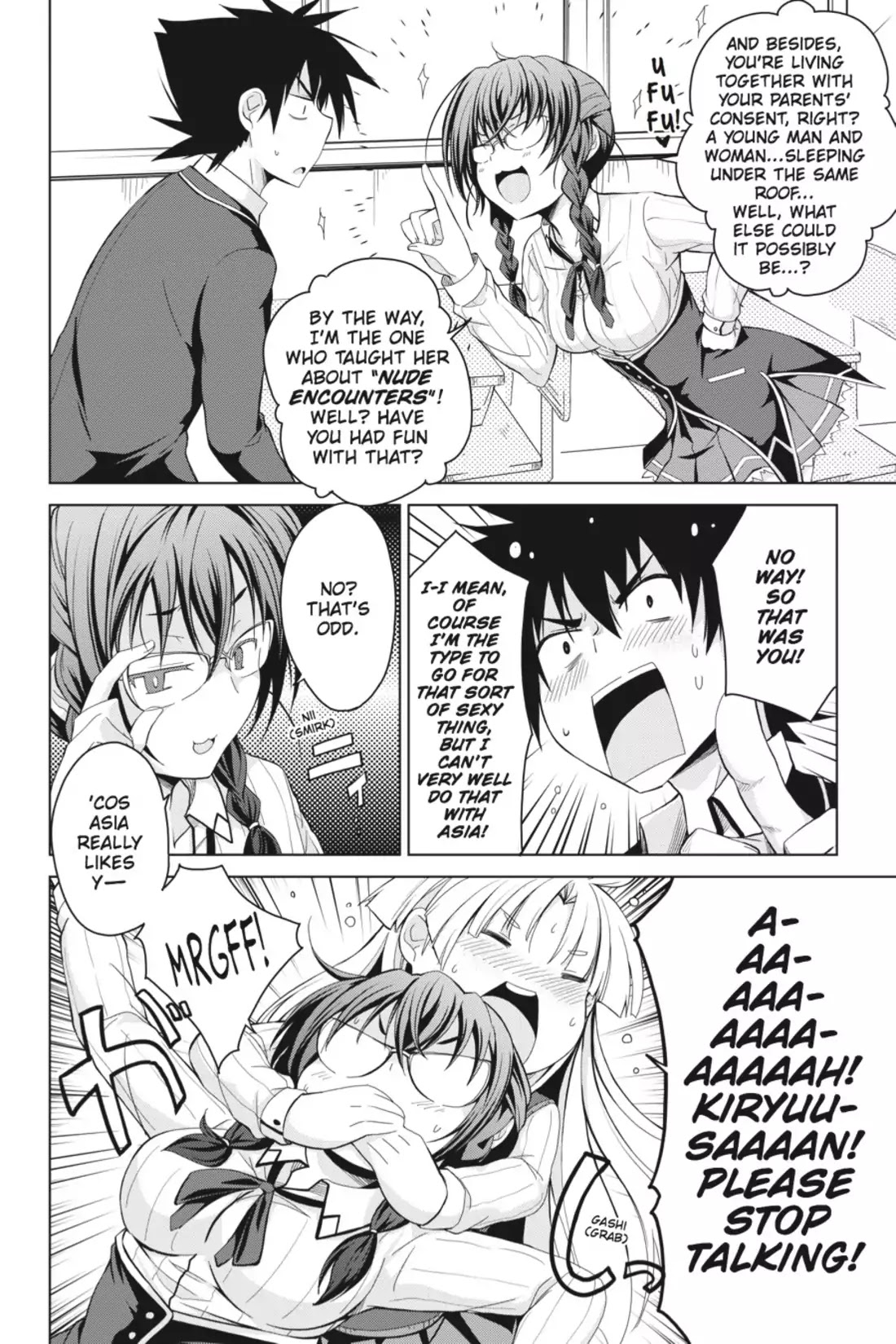 High-School DxD Chapter 23 page 25 - Chapter 23: Get Fired Up, Occult Research Club!