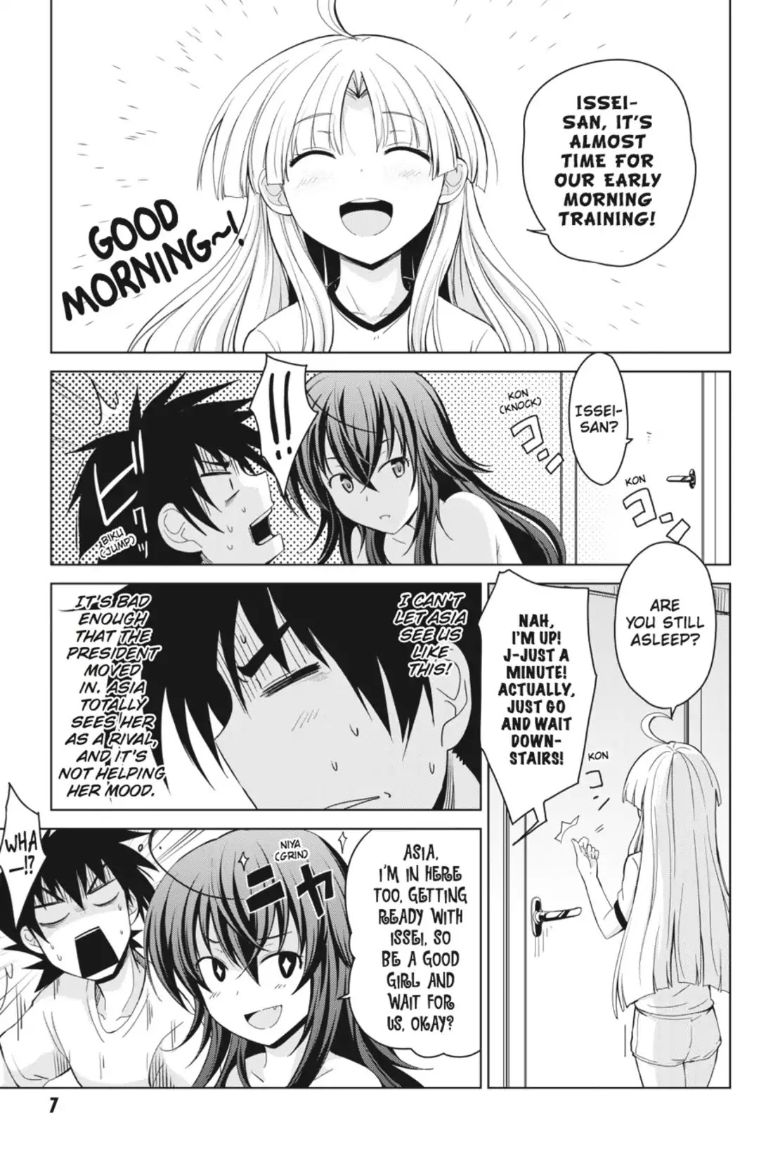 High-School DxD Chapter 23 page 8 - Chapter 23: Get Fired Up, Occult Research Club!