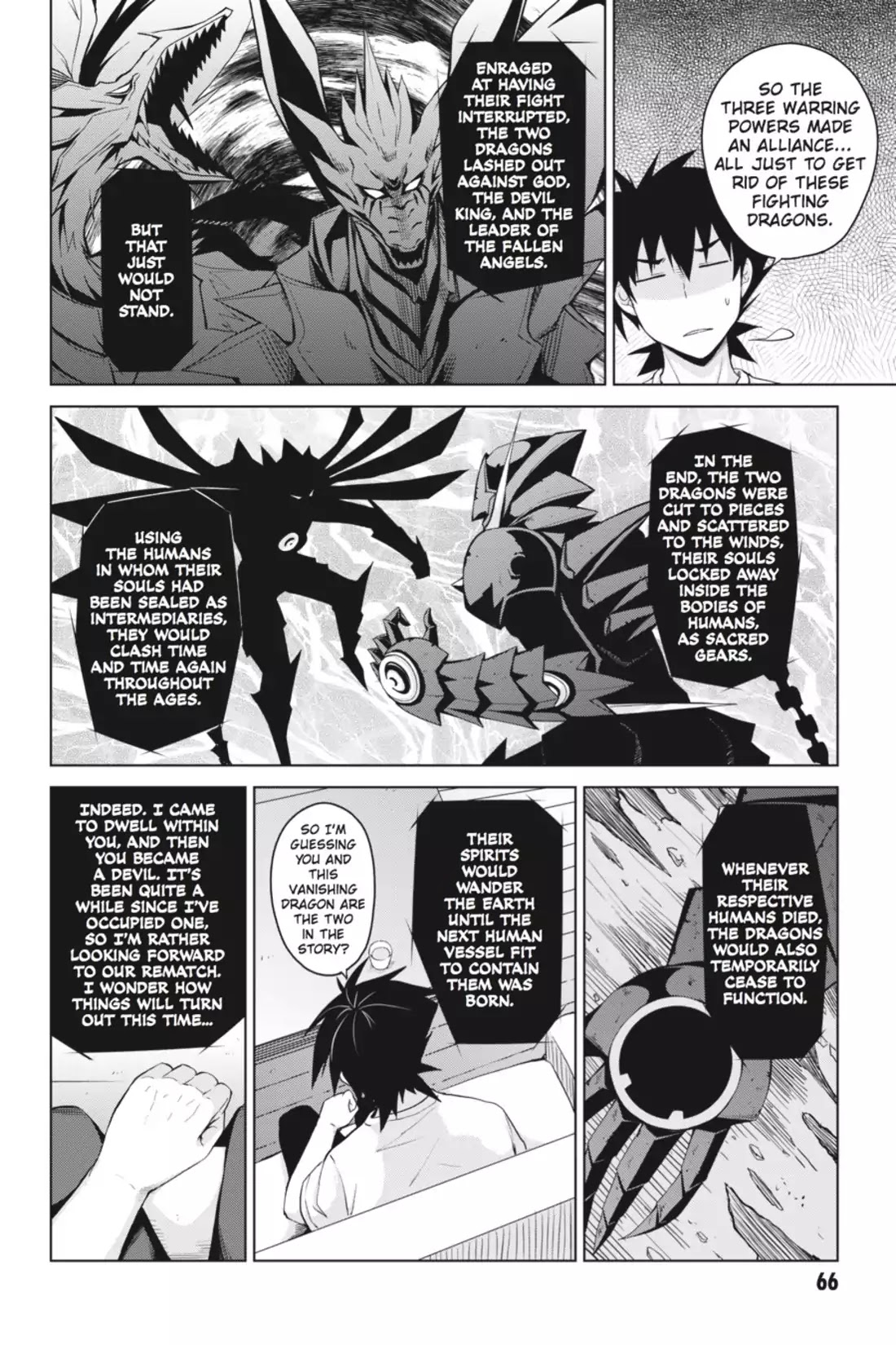 High-School DxD Chapter 25 page 14 - Chapter 25: I'll Draw On The Spirit Of The Dragon!?