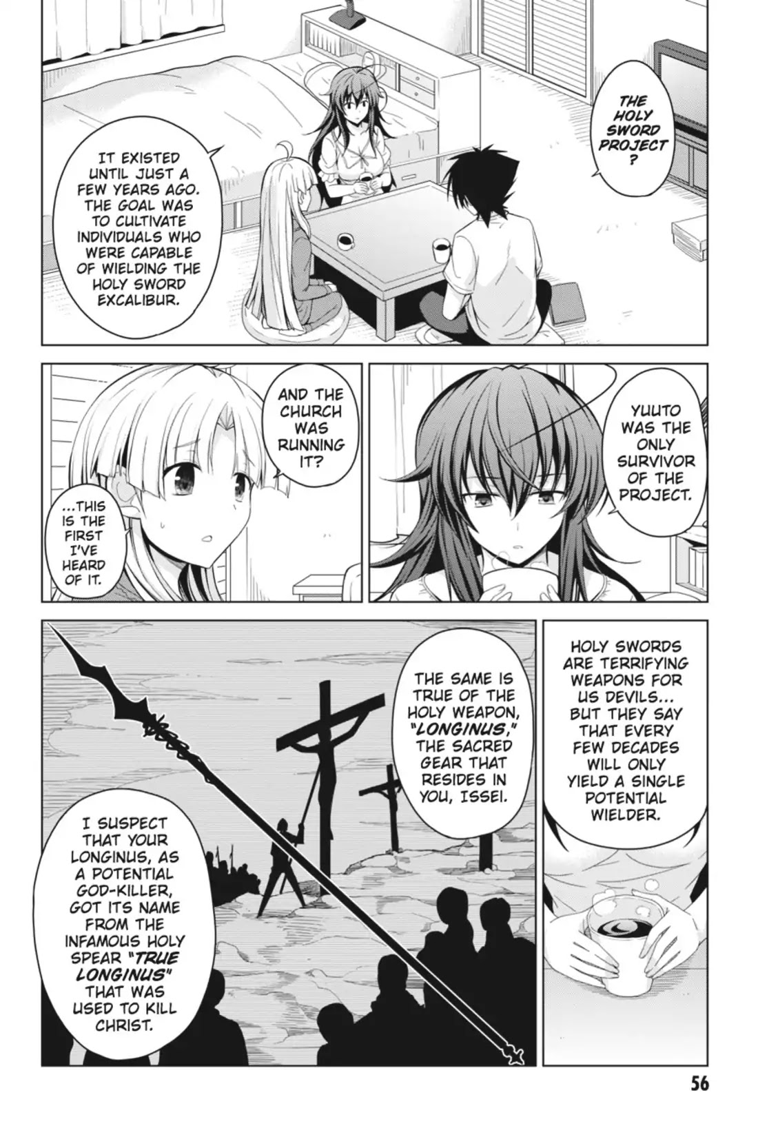 High-School DxD Chapter 25 page 4 - Chapter 25: I'll Draw On The Spirit Of The Dragon!?