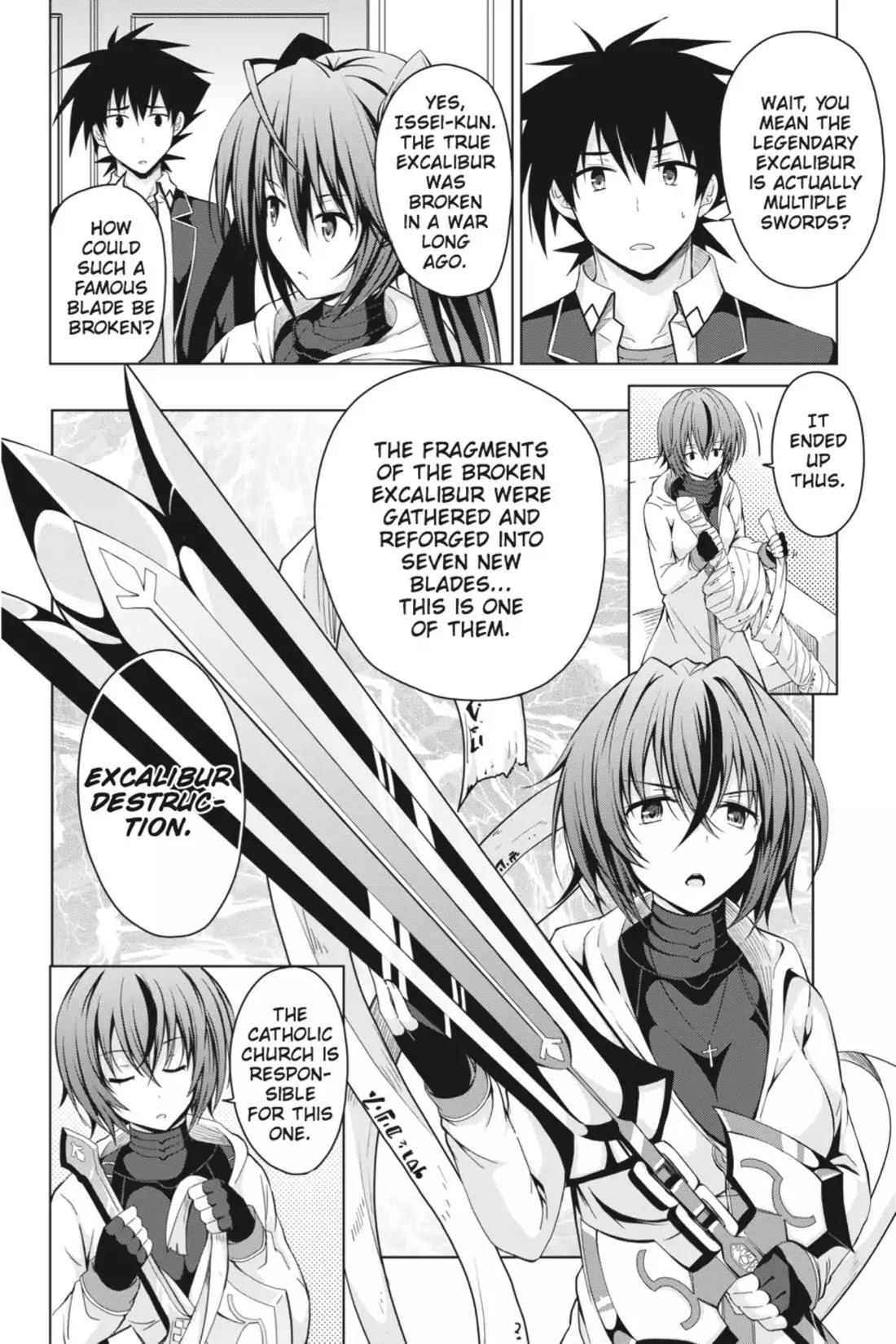 High-School DxD Chapter 26 page 14 - Chapter 26: I'll Cut Through the Madness!