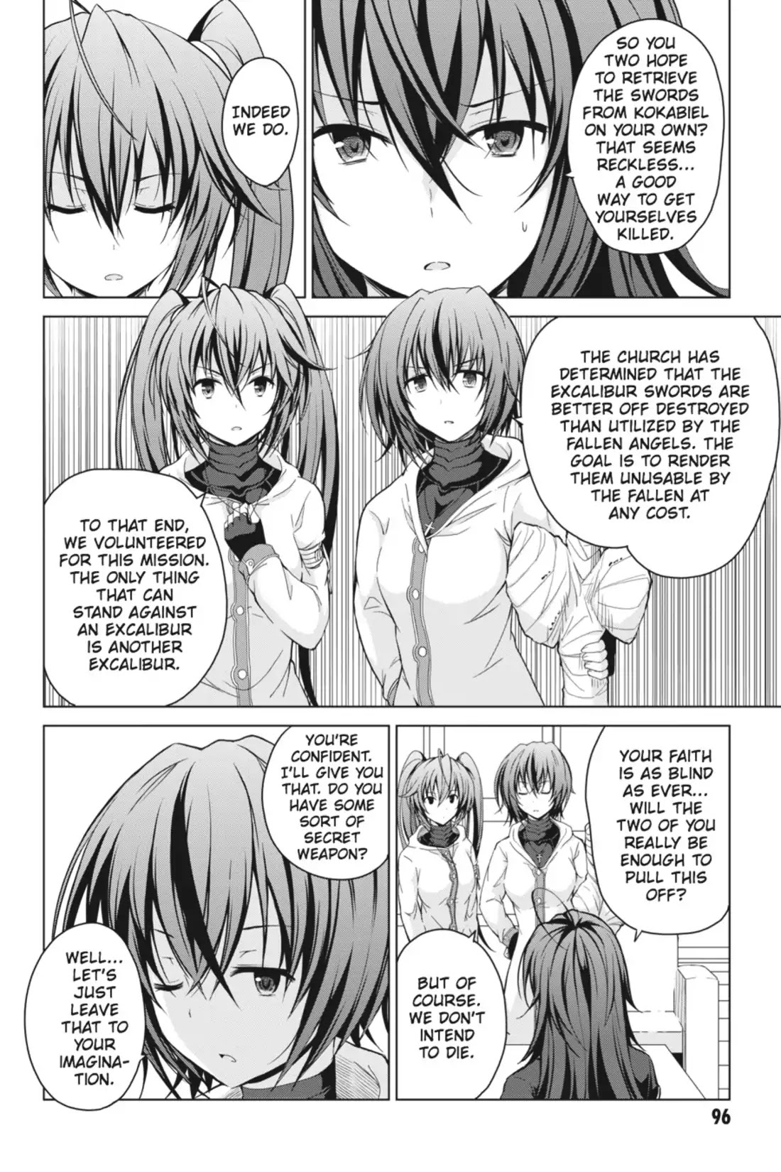 High-School DxD Chapter 26 page 18 - Chapter 26: I'll Cut Through the Madness!