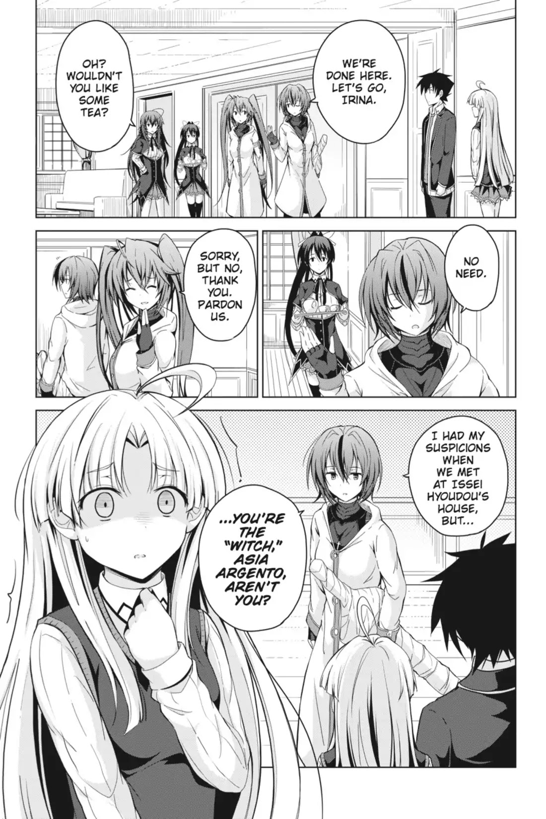 High-School DxD Chapter 26 page 19 - Chapter 26: I'll Cut Through the Madness!