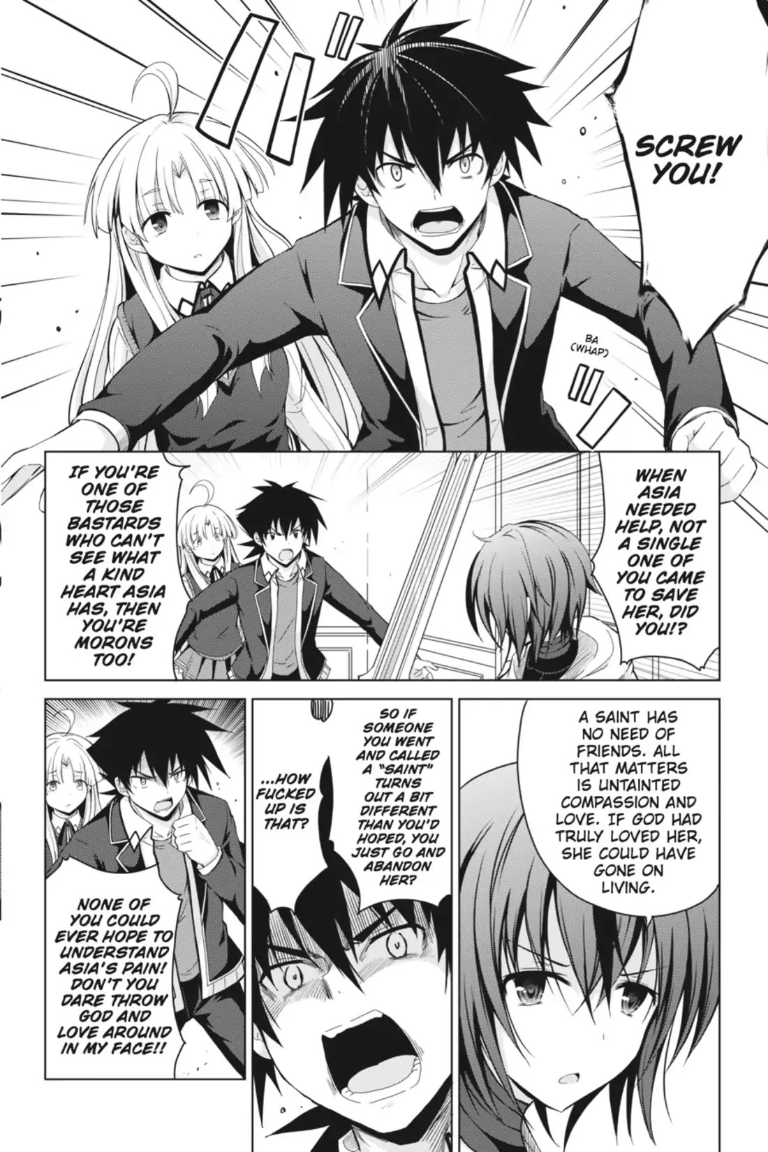 High-School DxD Chapter 26 page 22 - Chapter 26: I'll Cut Through the Madness!