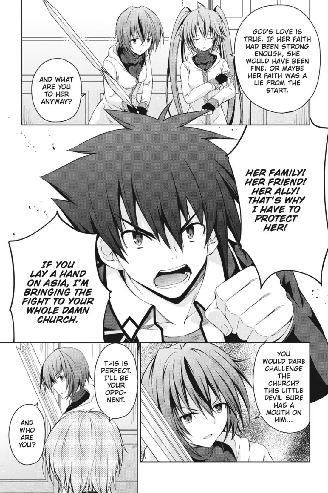 High-School DxD Chapter 26 page 23 - Chapter 26: I'll Cut Through the Madness!