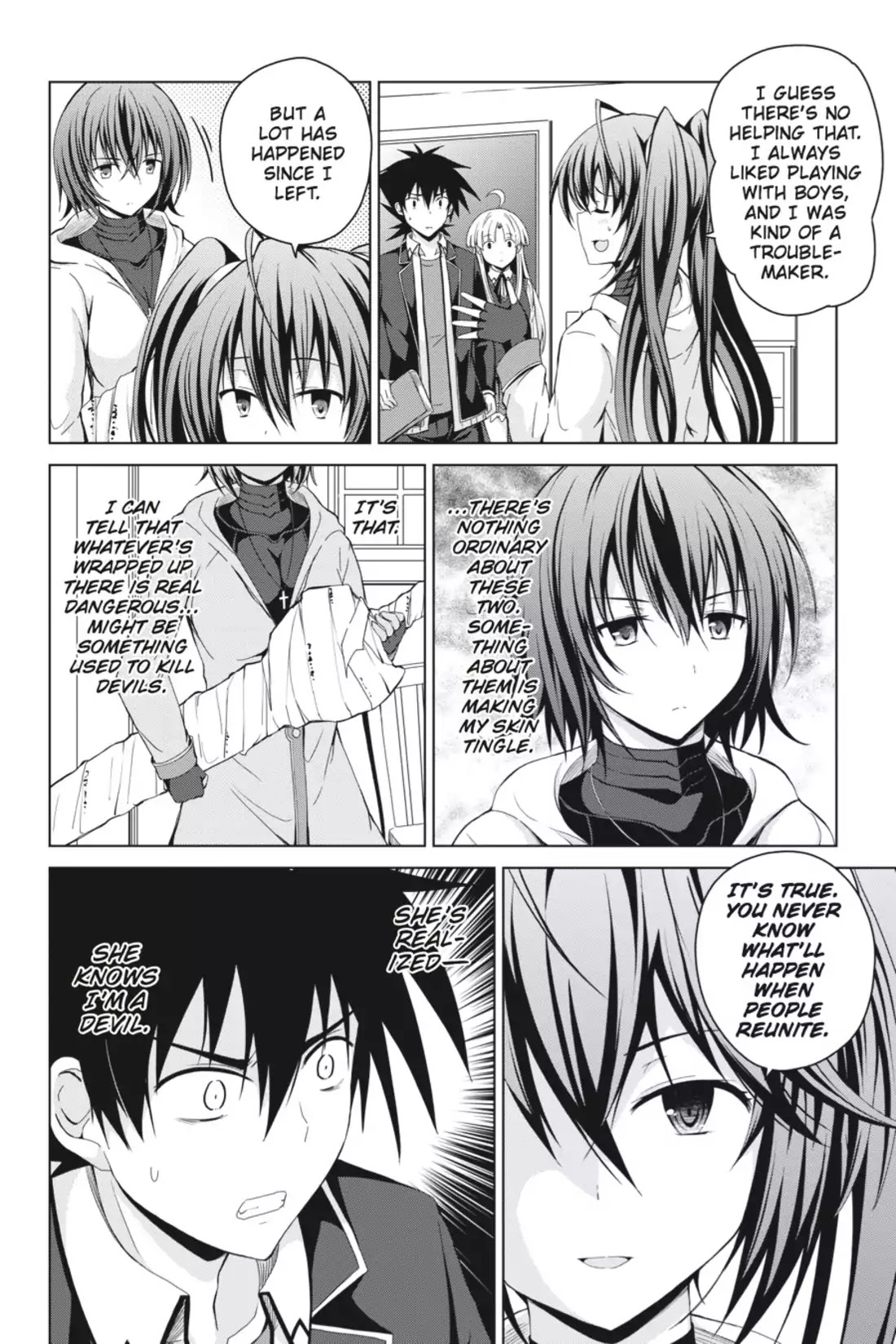 High-School DxD Chapter 26 page 8 - Chapter 26: I'll Cut Through the Madness!