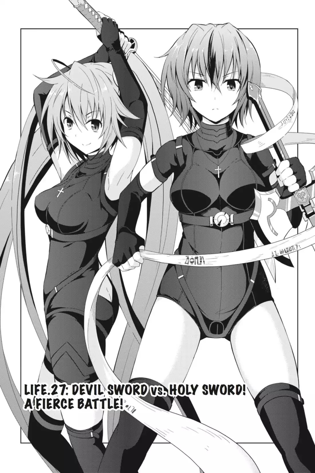 High-School DxD Chapter 27 page 1 - Chapter 27: Devil Sword vs. Holy Sword! A Fierce Battle!