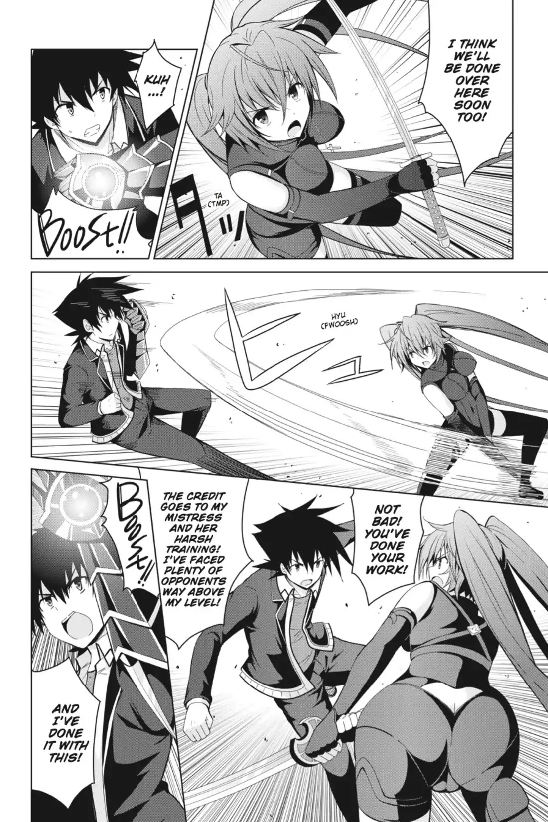 High-School DxD Chapter 27 page 10 - Chapter 27: Devil Sword vs. Holy Sword! A Fierce Battle!