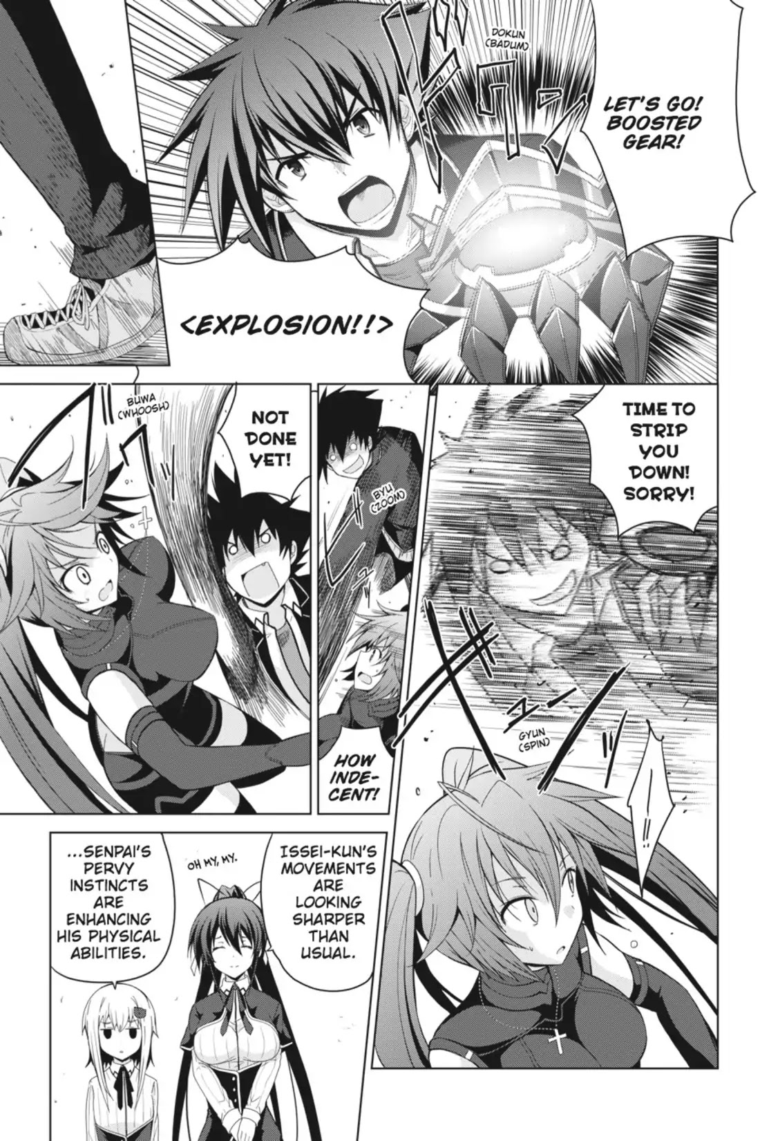 High-School DxD Chapter 27 page 11 - Chapter 27: Devil Sword vs. Holy Sword! A Fierce Battle!