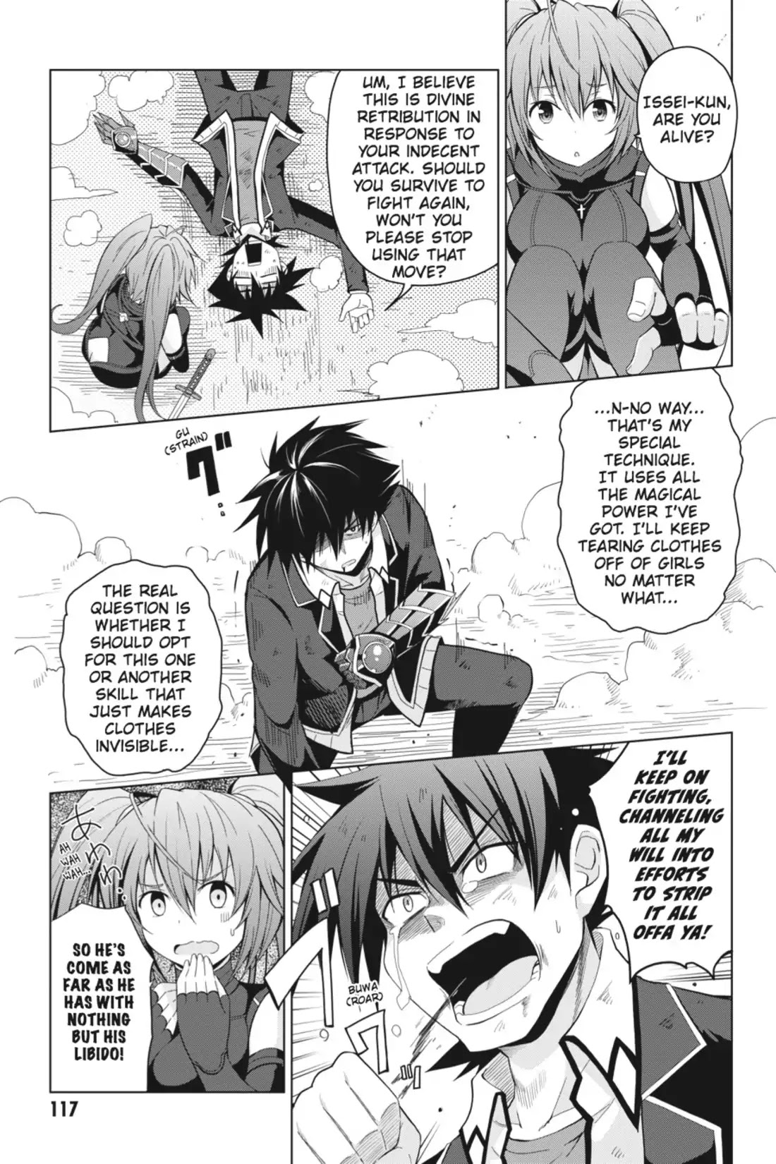 High-School DxD Chapter 27 page 15 - Chapter 27: Devil Sword vs. Holy Sword! A Fierce Battle!
