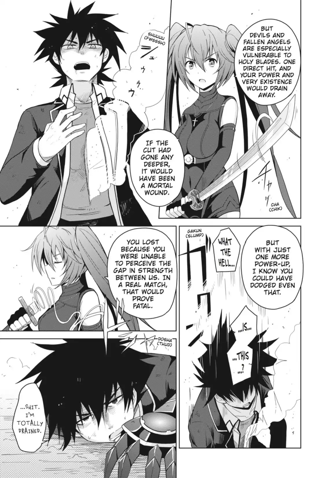High-School DxD Chapter 27 page 17 - Chapter 27: Devil Sword vs. Holy Sword! A Fierce Battle!