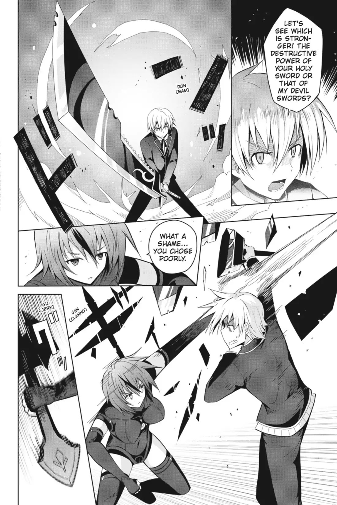 High-School DxD Chapter 27 page 18 - Chapter 27: Devil Sword vs. Holy Sword! A Fierce Battle!