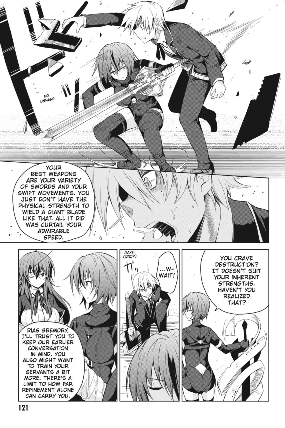 High-School DxD Chapter 27 page 19 - Chapter 27: Devil Sword vs. Holy Sword! A Fierce Battle!