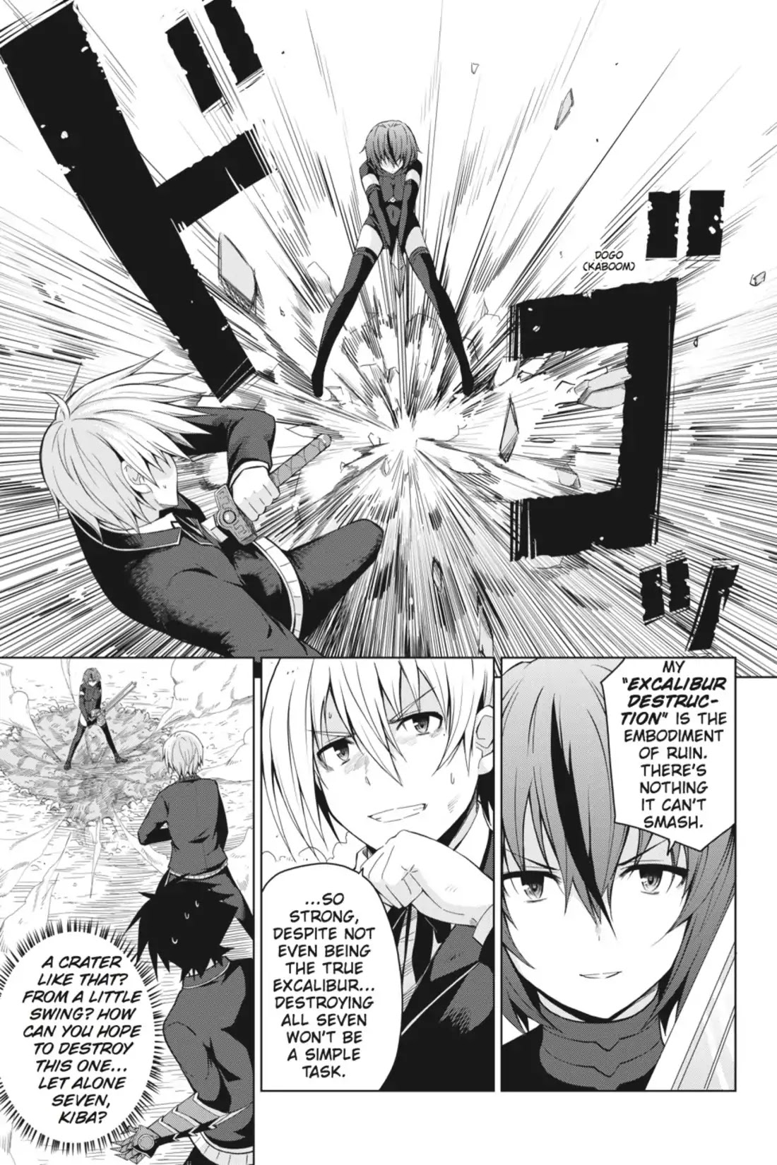 High-School DxD Chapter 27 page 9 - Chapter 27: Devil Sword vs. Holy Sword! A Fierce Battle!