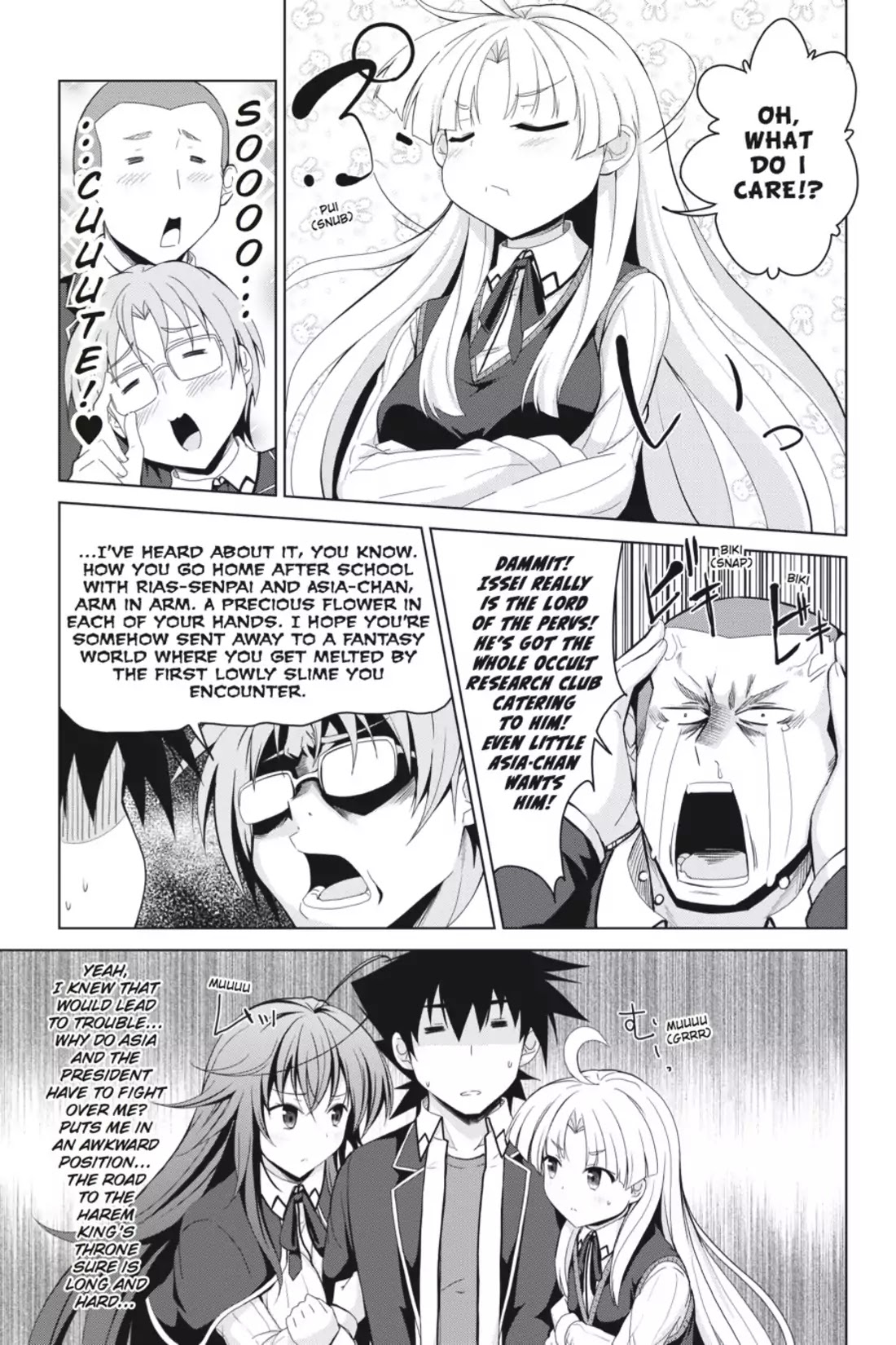 High-School DxD Chapter 28.5 page 3 - Chapter 28.5: Your Fate, Revisited!