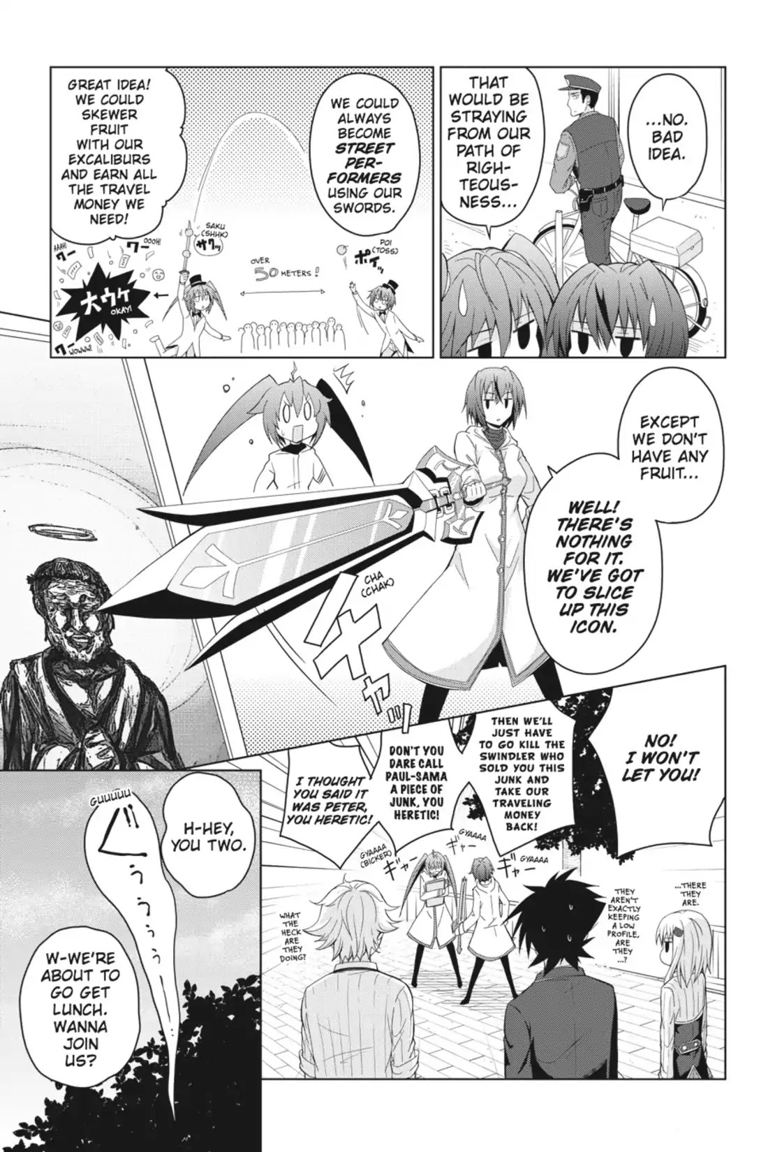 High-School DxD Chapter 28 page 11 - Chapter 28: The Holy Sword Destruction Project!
