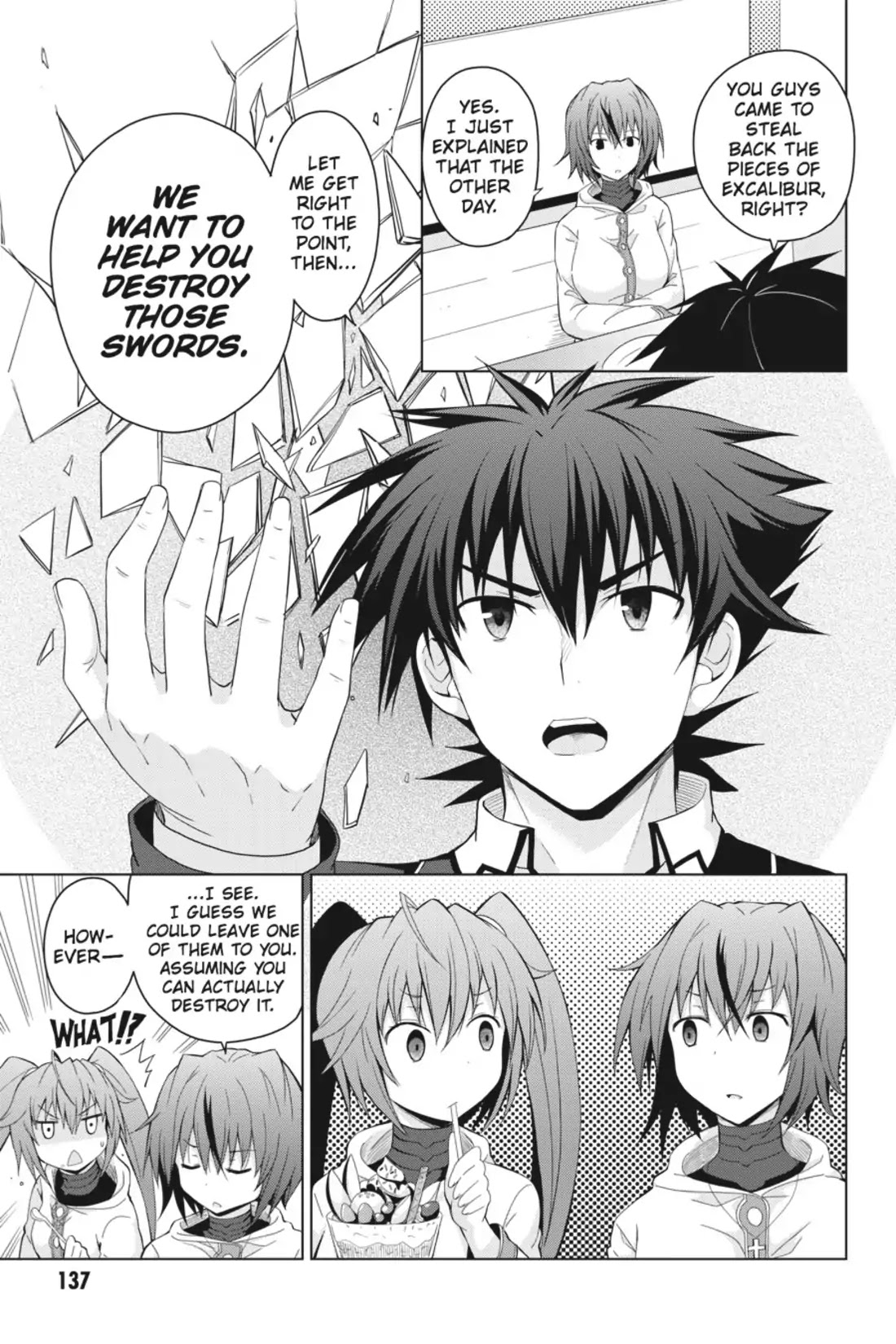 High-School DxD Chapter 28 page 13 - Chapter 28: The Holy Sword Destruction Project!