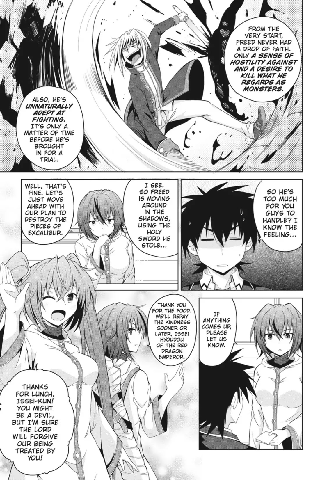 High-School DxD Chapter 28 page 19 - Chapter 28: The Holy Sword Destruction Project!