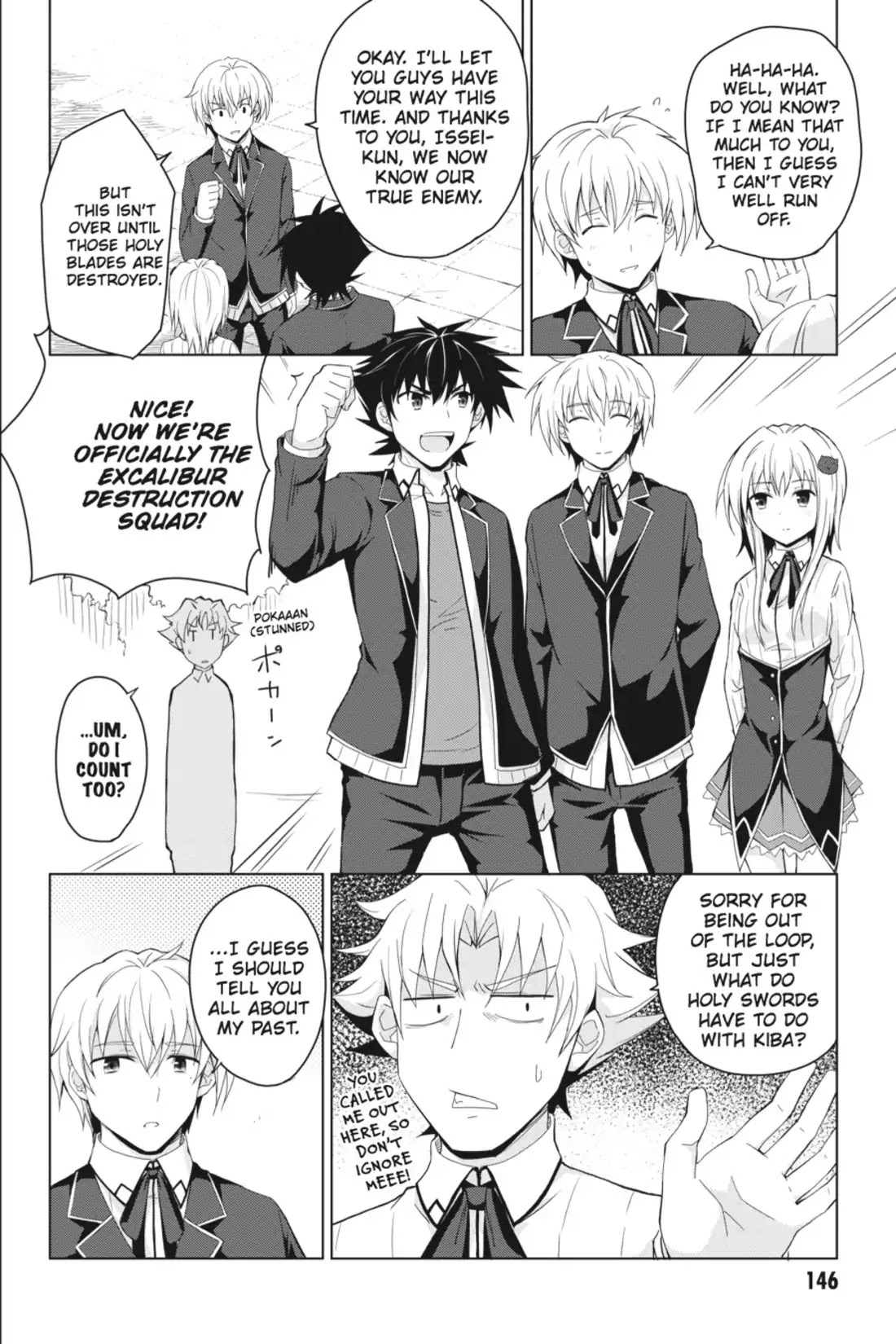 High-School DxD Chapter 28 page 22 - Chapter 28: The Holy Sword Destruction Project!