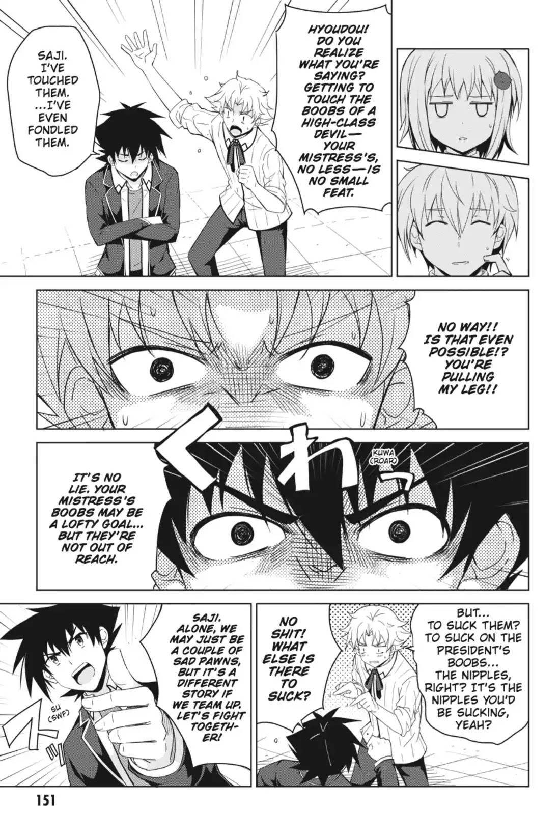 High-School DxD Chapter 28 page 27 - Chapter 28: The Holy Sword Destruction Project!